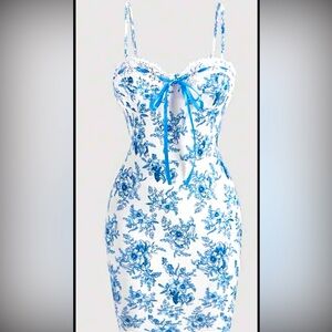 Floral print cami dress